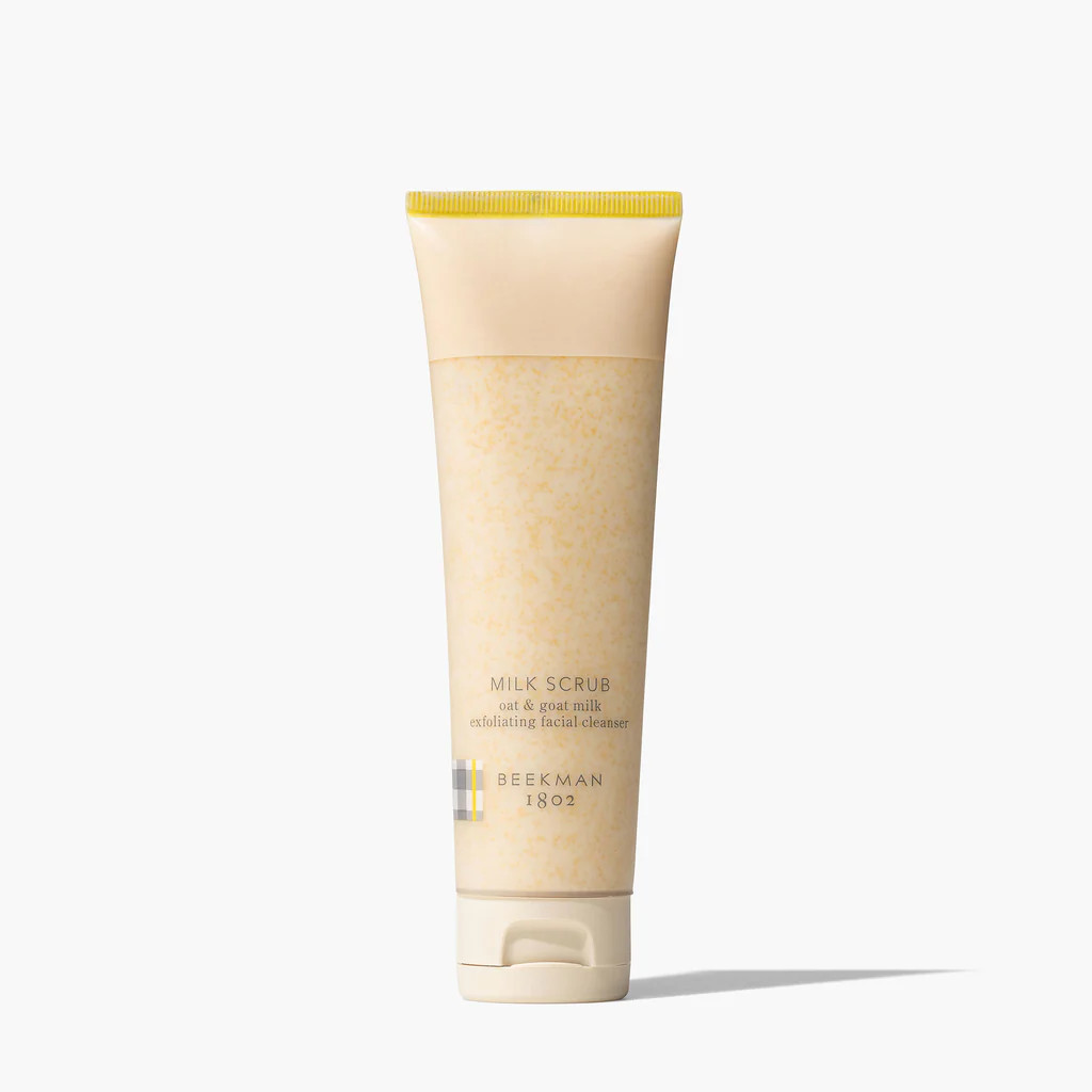 Milk Scrub Oat + Goat Milk Exfoliating Facial Cleanser | Beekman 1802