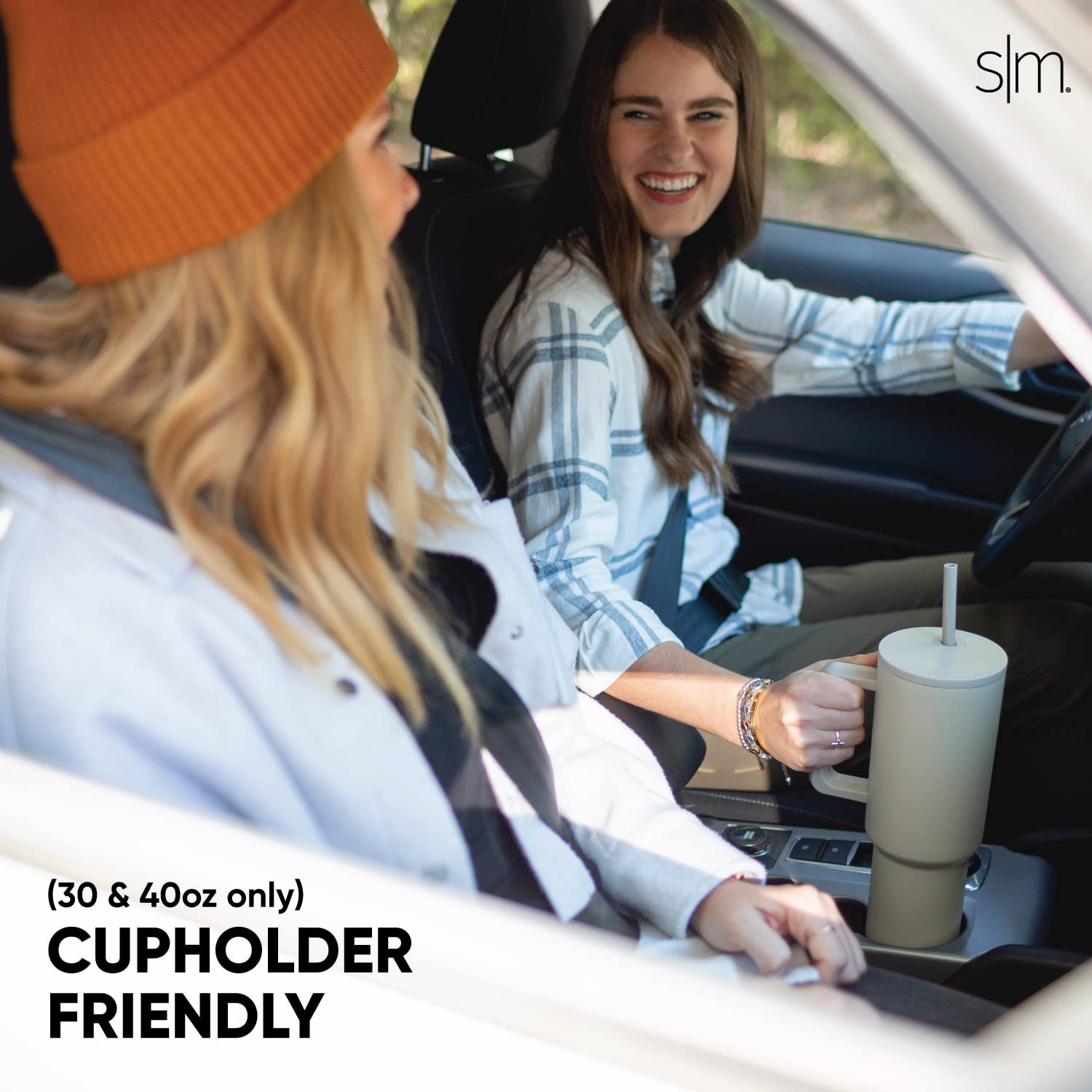Simple Modern 40 oz Tumbler with Handle and Straw Lid | Insulated Cup Reusable Stainless Steel Wa... | Amazon (US)