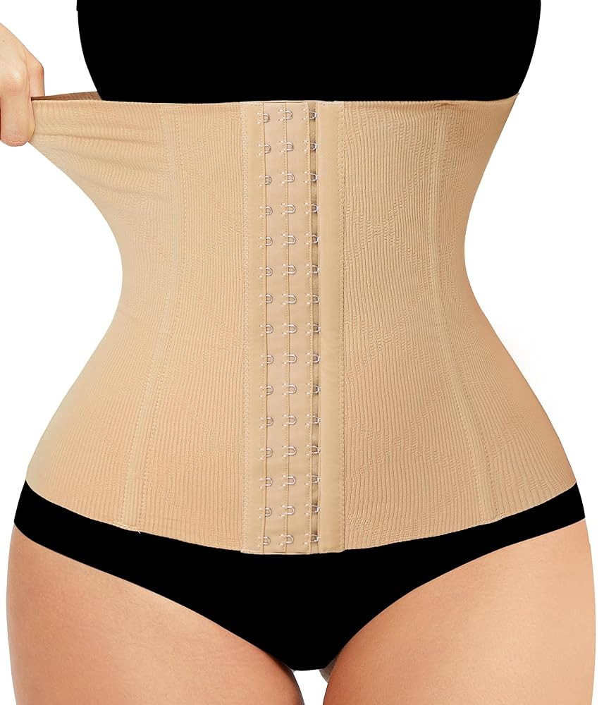 LODAY Waist Trainer Corset Shapewear Tummy Control Body Shaper Waist Cincher for Women Postpartum... | Amazon (US)