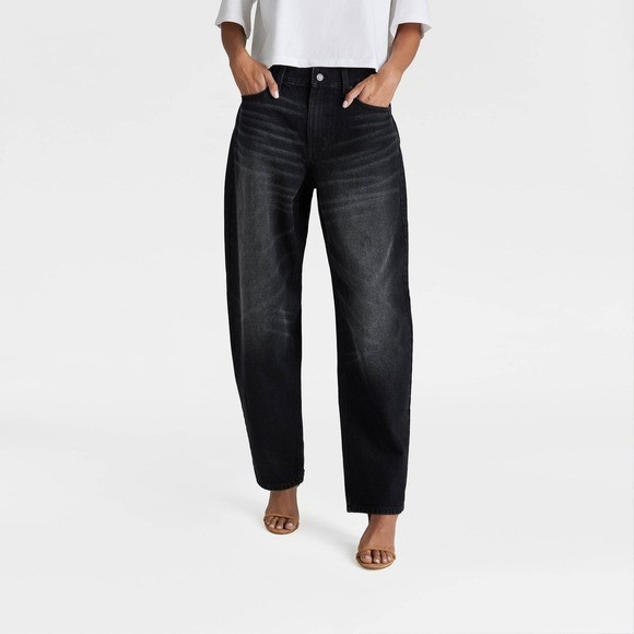 KBB by KAHLANA x Target Size 14 L Mid-Rise Wide Leg The Kahlana Jean Black Jeans | Poshmark