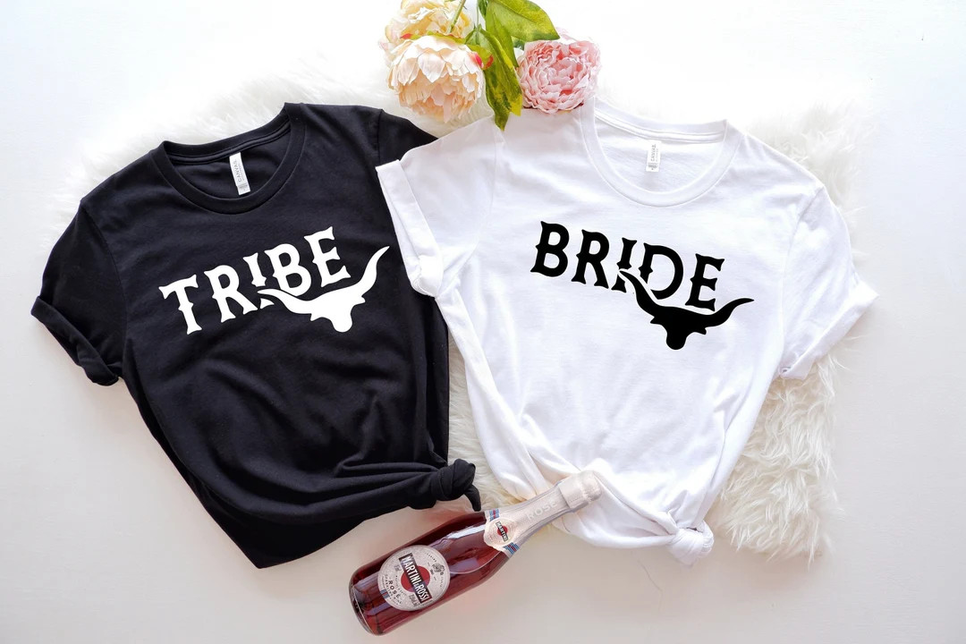 Bride Tribe Western Bachelorette Shirts Nash Bash Bride - Etsy | Etsy (US)