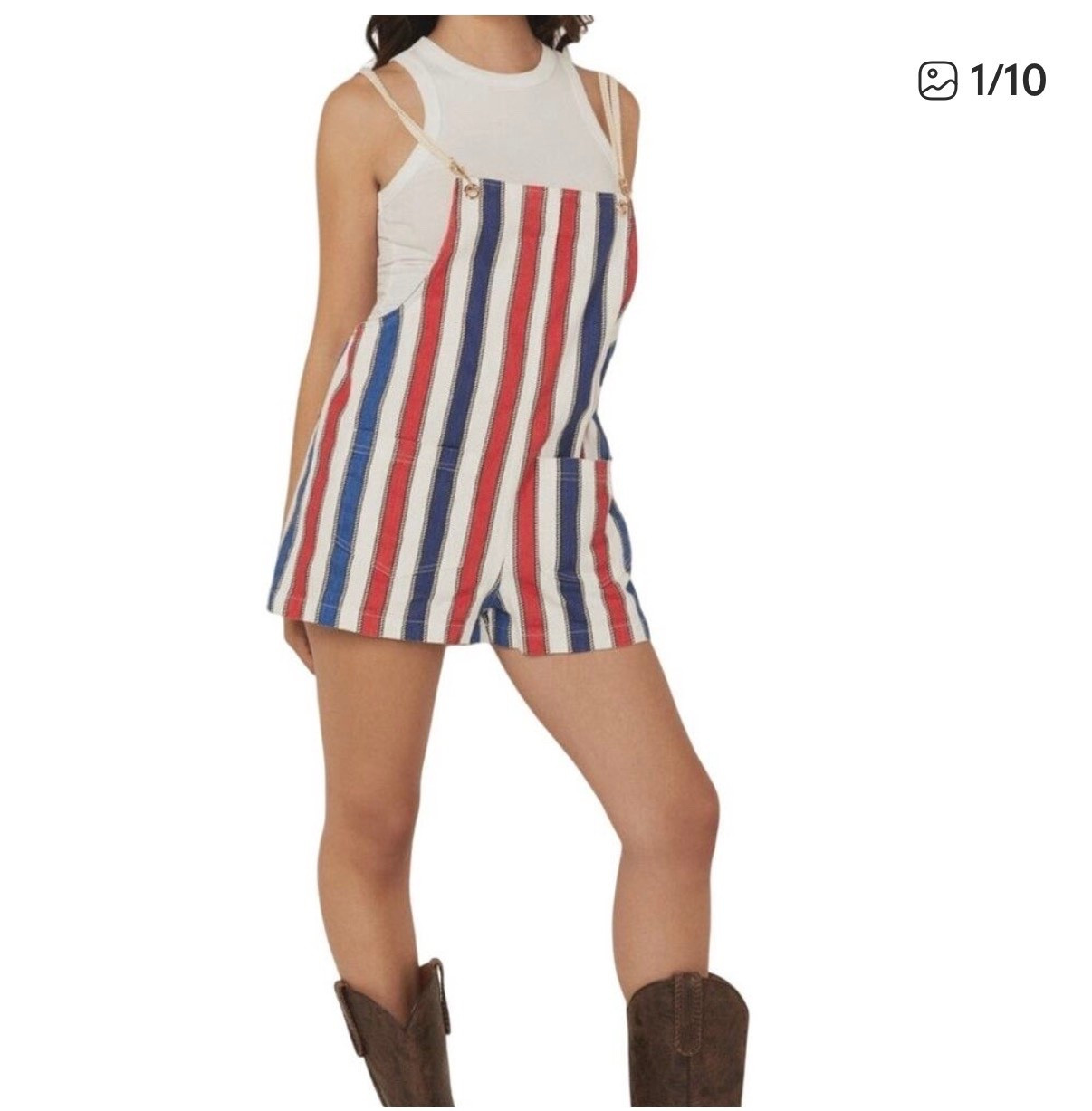 #romper #overalls #shortalls #patriotic #summer #holiday #festive