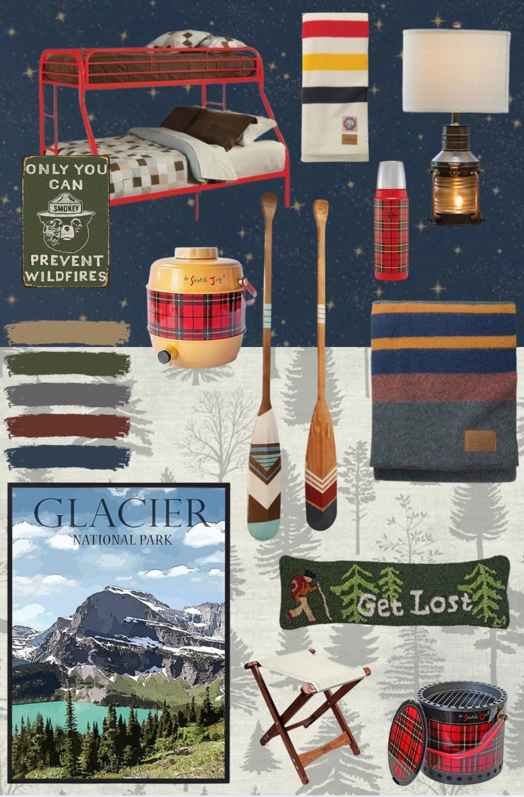 Cozy Cabin Camp-Inspired Decor | Rustic Northwoods Bedroom Style

#LTKHome #LTKSeasonal #LTKTravel