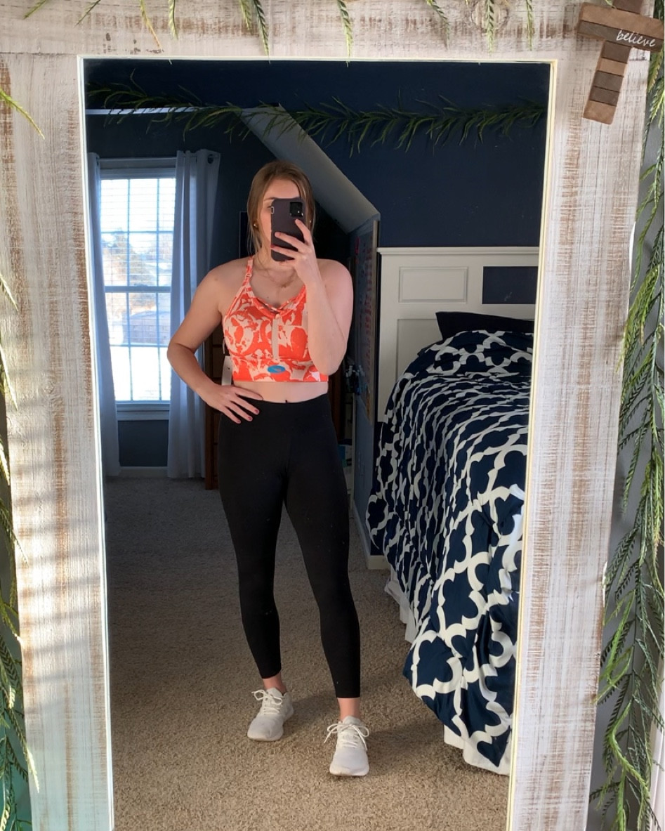 nike sports bra from going going gone + matching biker shorts to make it a set 

#LTKfit #LTKFind #LTKunder50