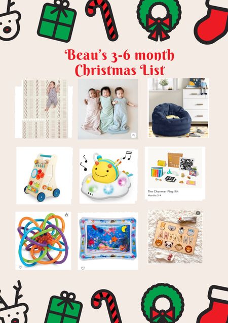 What is on Beau’s Christmas list for this year! He will be in that 3-6 month range and I wanted toys that were developmentally appropriate or could be used in the future as he starts to move. 

#LTKHoliday #LTKbaby #LTKSeasonal
