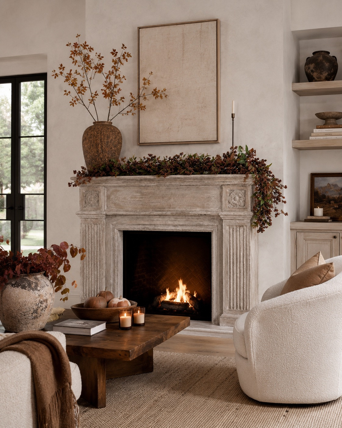 The prettiest fall garlands for your mantle, stairway, or door frames! I love how warm, textured, and dimensional all of these options are. Make your home cozy for the season without the large expense! All from Amazon!

#LTKHome #LTKSeasonal