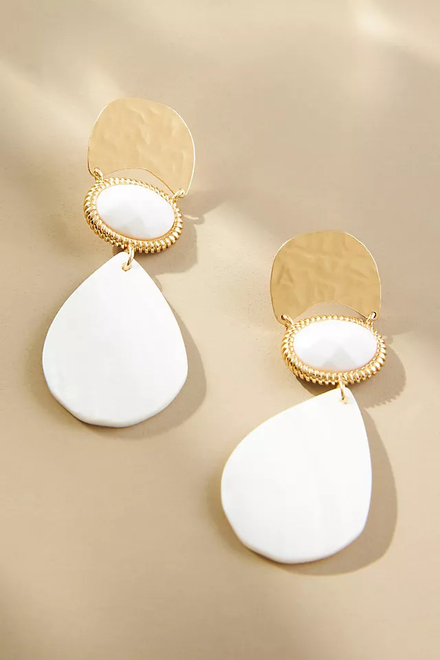 Mother of Pearl Drop Earrings | Anthropologie (US)