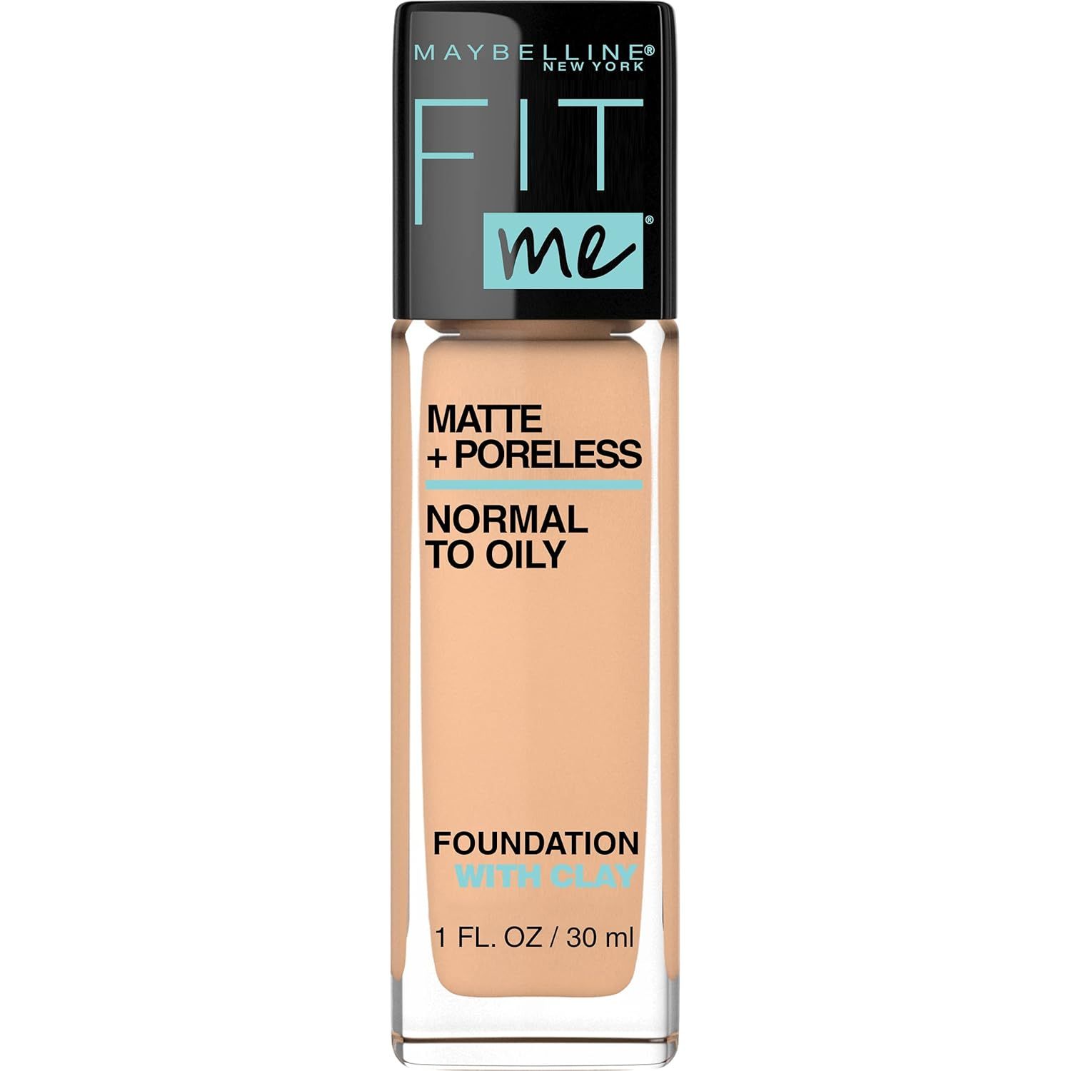 Maybelline Fit Me Matte + Poreless Liquid Foundation Makeup, Nude Beige, 1 fl; oz; Oil-Free Found... | Amazon (US)