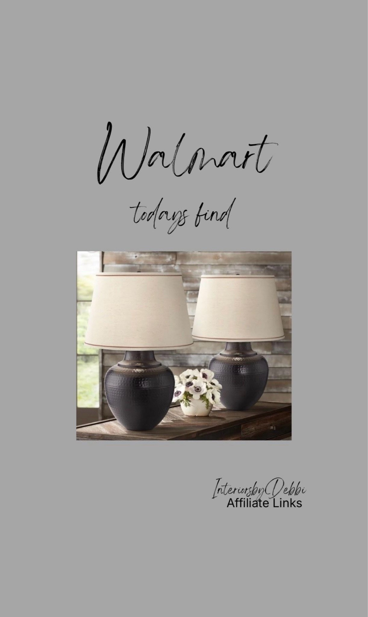 Walmart Find
Set of 2 lamps, transitional home, modern decor, amazon find, amazon home, target home decor, mcgee and co, studio mcgee, amazon must have, pottery. barn, Walmart finds, affordable decor, home styling, budget friendly, accessories, neutral decor, home finds, buy new arrival, coming soon, sale alert, high end look for less, Amazon favorites, Target finds, cozy, modern, earthy, transitional, luxe, romantic, home decor, budget friendly decor #walmart

#LTKSeasonal #LTKHome