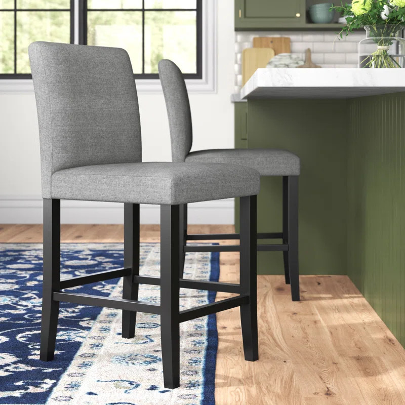 Gurrola Solid Wood 25'' Counter Stool | Wayfair North America