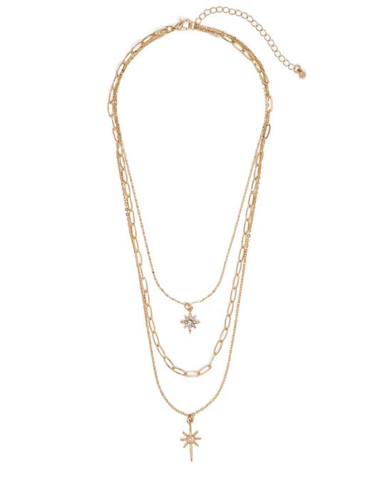 North Star Layered Necklace | VICI Collection