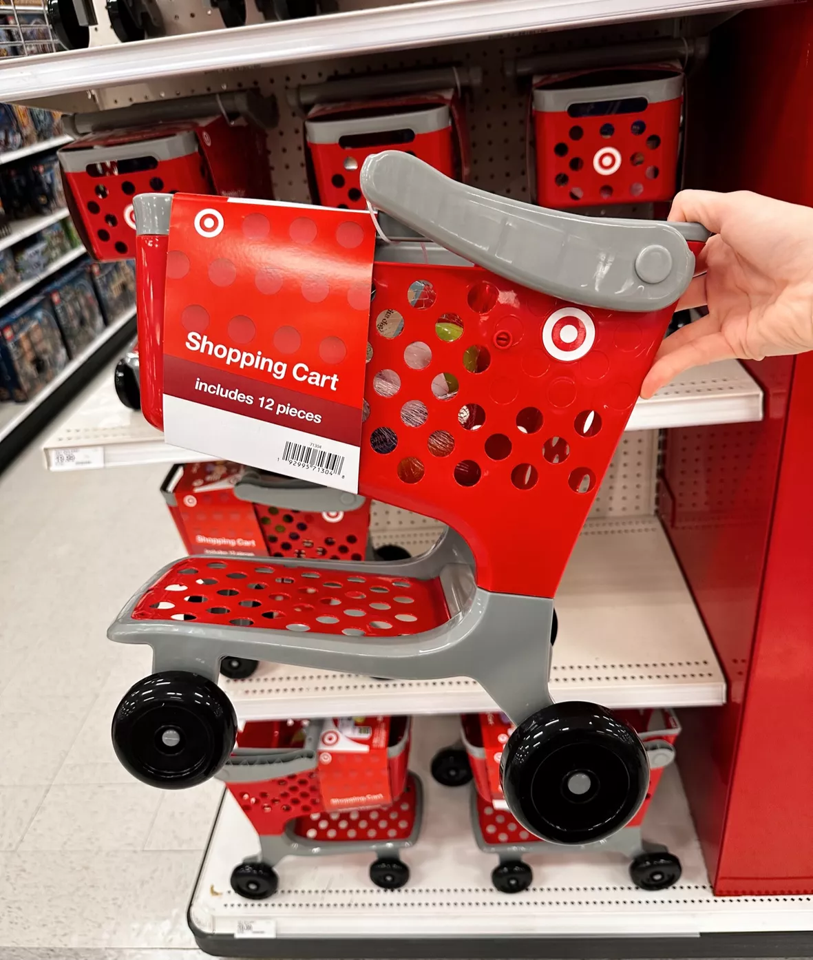 Target Toy Shopping Cart, Red