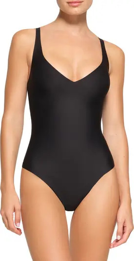 SKIMS Unlined Plunge Thong Bodysuit | Nordstrom | Nordstrom