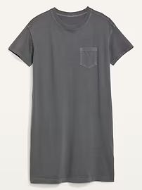 Short-Sleeve Vintage Mini T-Shirt Shift Dress for Women | Old Navy (US)