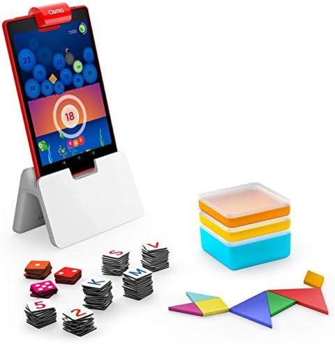 Osmo - Genius Starter Kit for Fire Tablet -Ages 6-10 - Math, Spelling, Creativity & More - STEM T... | Amazon (US)