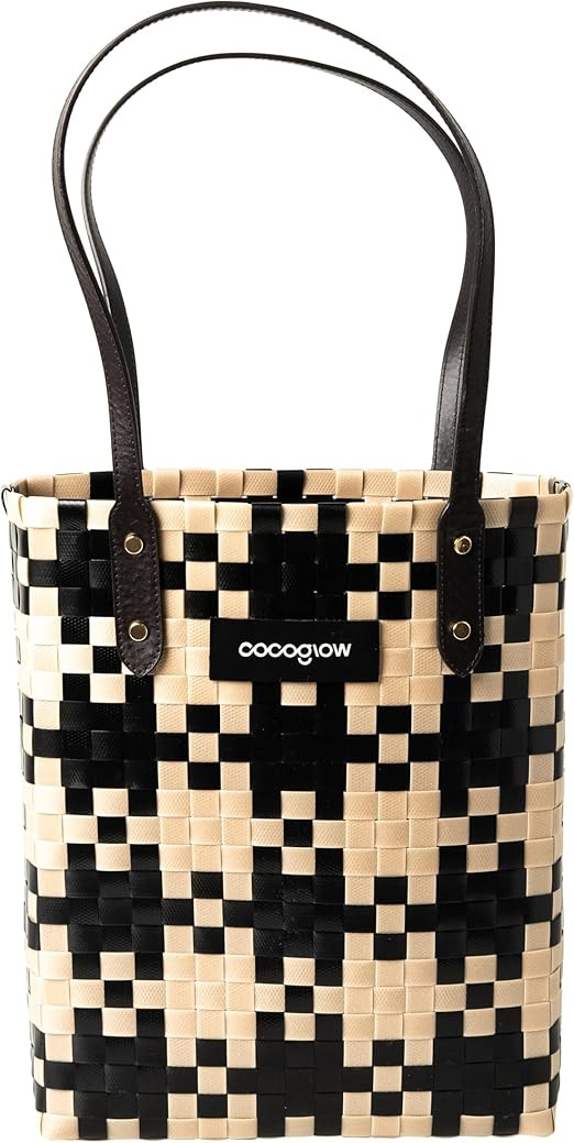 Women's woven bag，PP eco-friendly bag,Trendy Travel Bag，Top-Handle，Women's Hobo Handbags | Amazon (US)