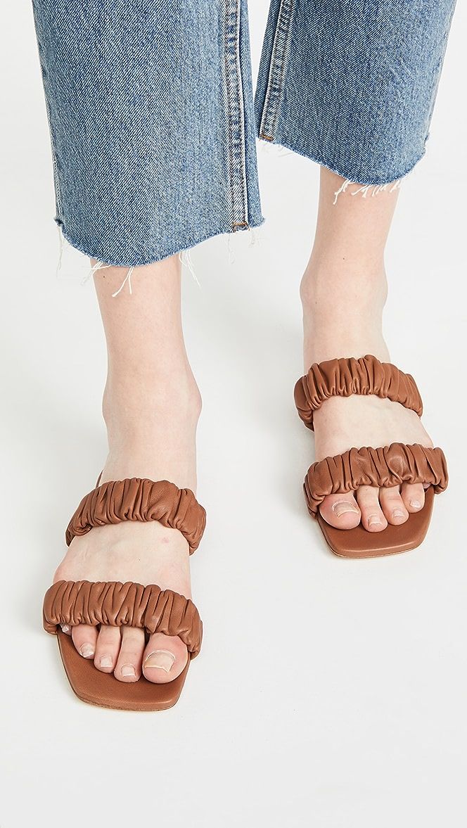 Maya Ruched Sandals | Shopbop