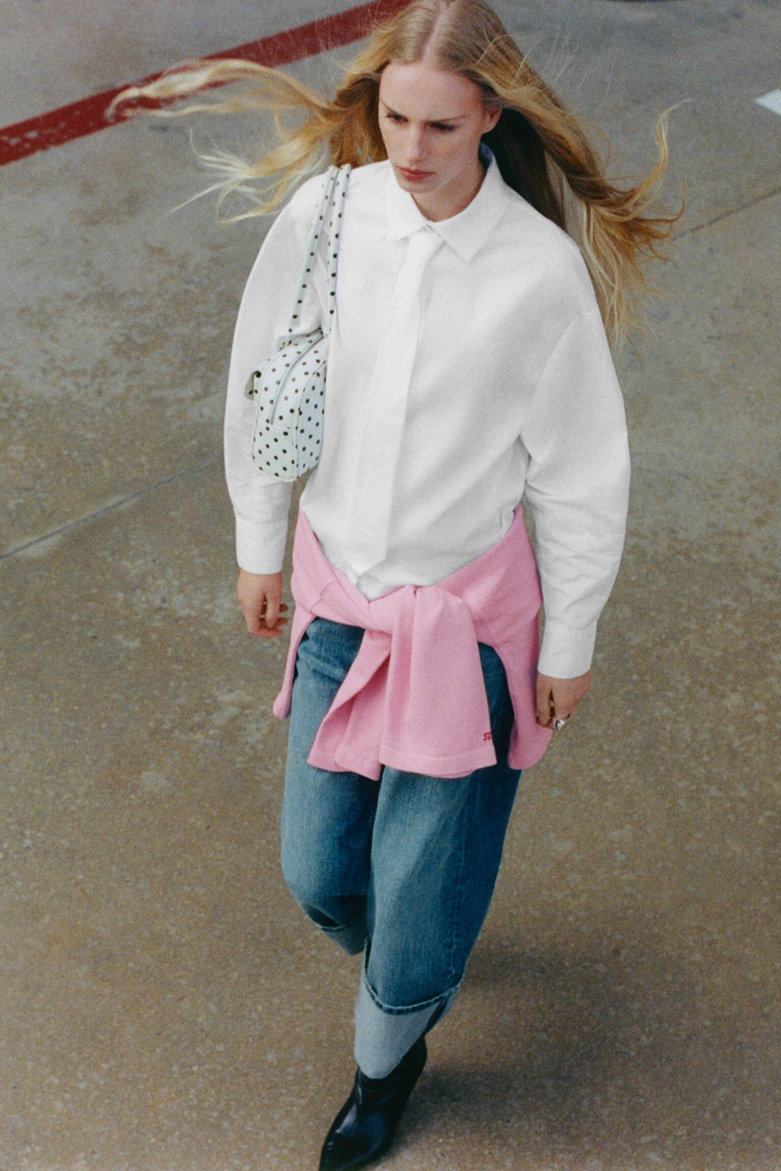 Polka dot shoulder bag - Pull&Bear United Kingdom | PULL and BEAR UK