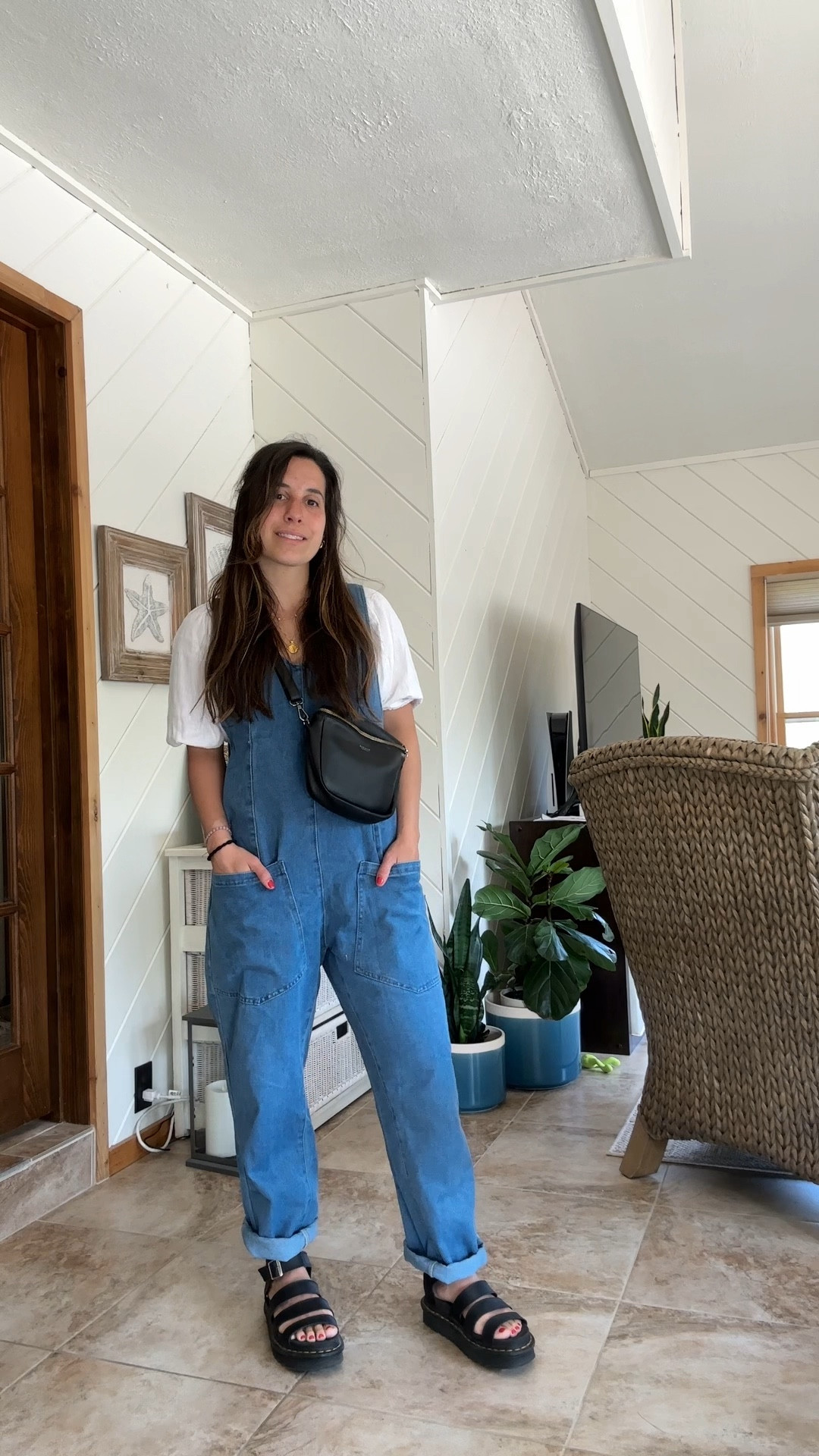 Spring outfits from Amazon: denim overalls, soft free people look alike romper, lounge sweat shorts and more. 

#LTKFindsUnder50 #LTKStyleTip