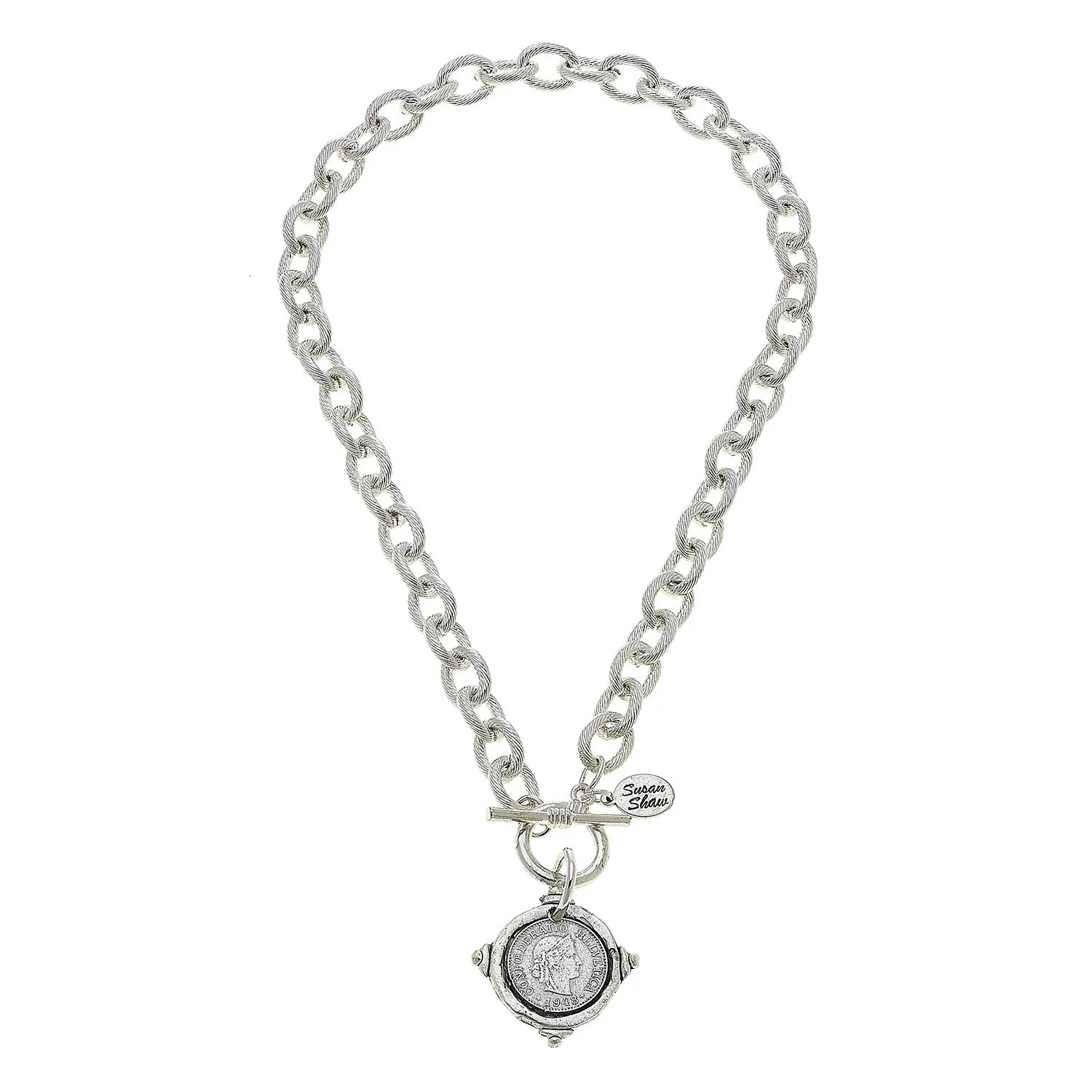 Coin Toggle Necklace | Susan Shaw