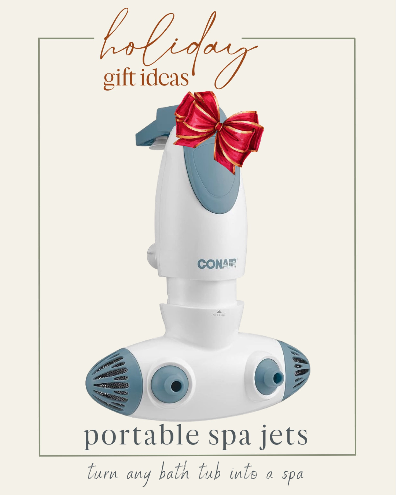 Bath lovers gift idea! Portable spa for bathtub. Turn any bathtub into a jetted tub! Bath gift guide . Bath gift ideas

#LTKsalealert #LTKGiftGuide #LTKCyberWeek