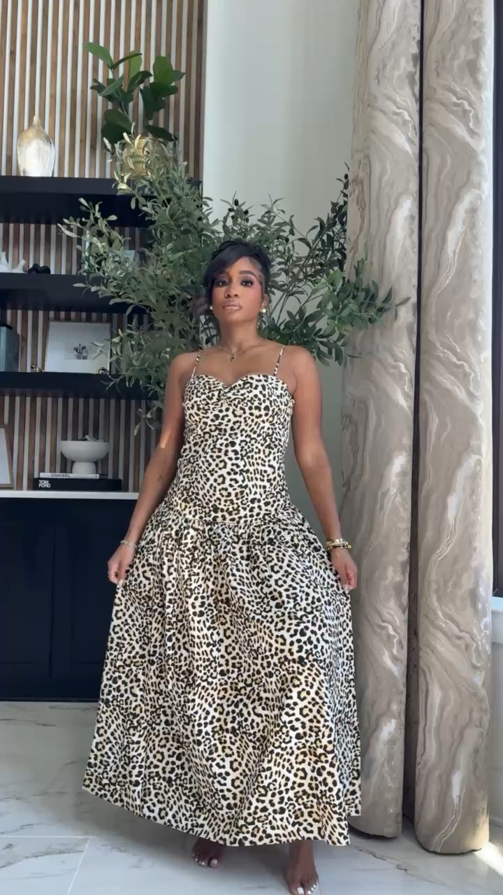 animal print maxi spring dresses with pockets! 

#LTKootd #LTKMidsize