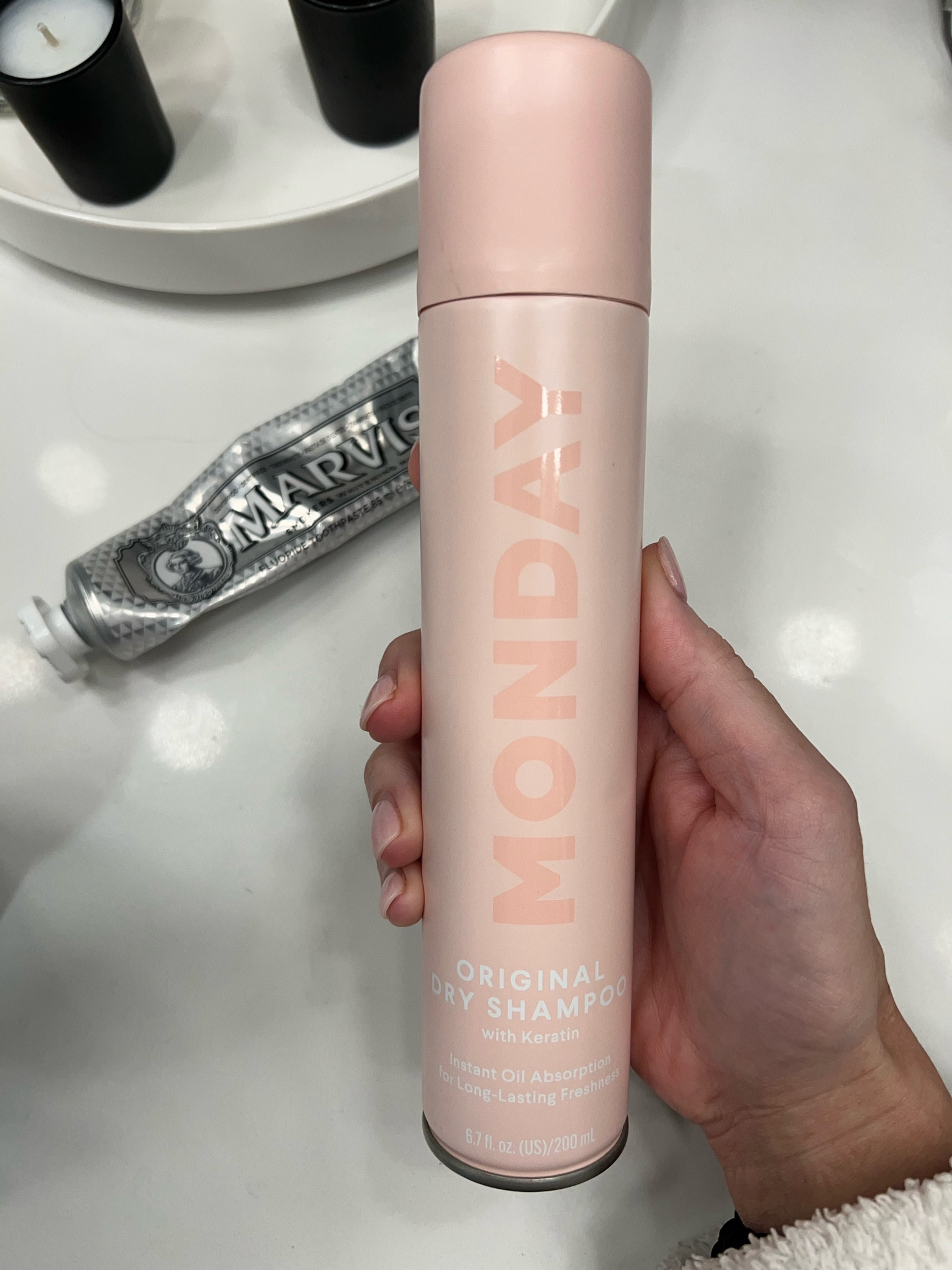 One of my favorite afforable dry shampoos! Under $7 and smells so good! 

#LTKTravel #LTKFindsUnder50 #LTKBeauty