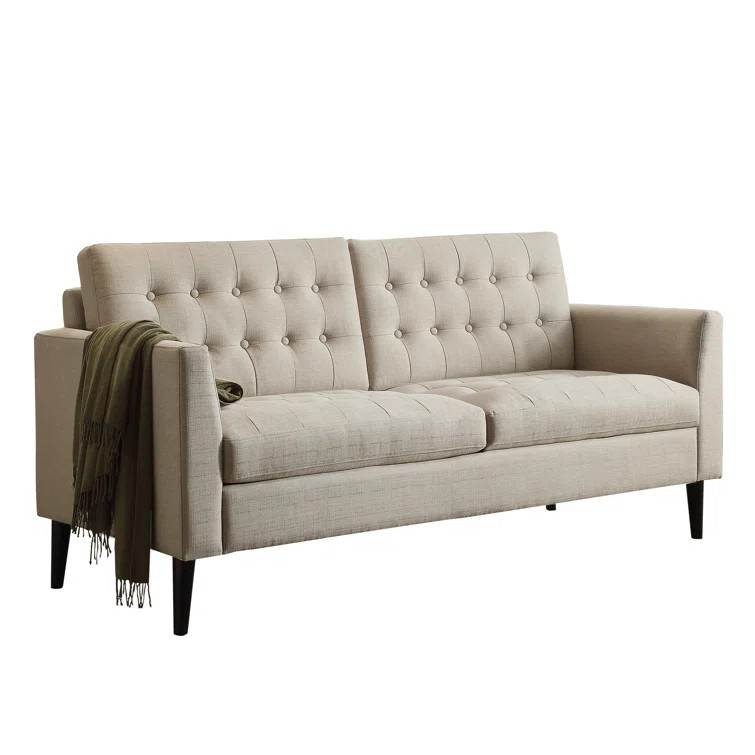 Brayland 68'' Linen Tuxedo Arm Sofa | Wayfair North America