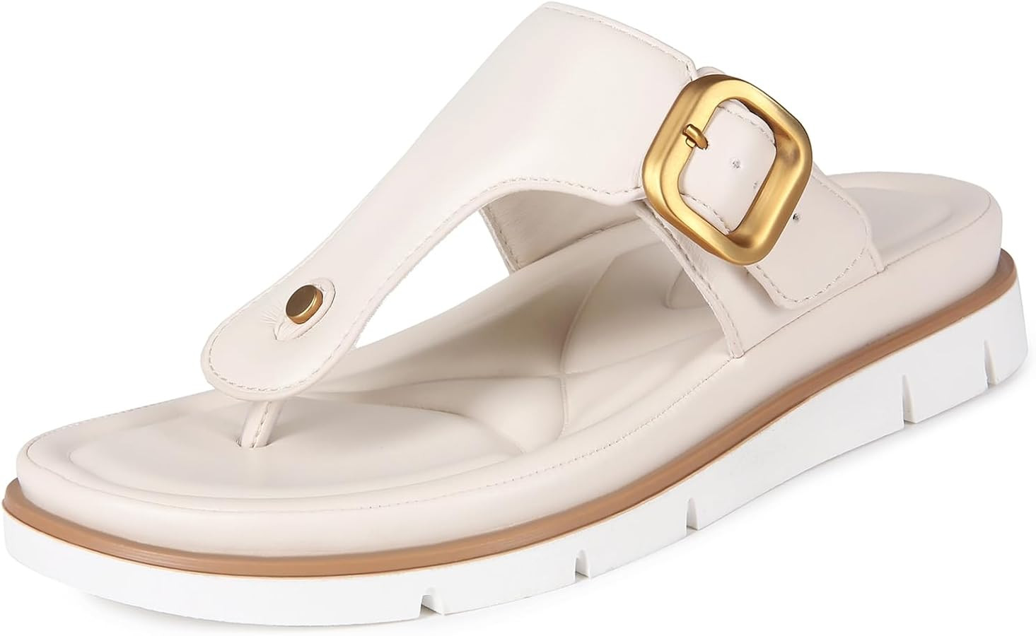 baobeijiadao Womens Slide Sandals Platform Summer Sandals for Women 2025 Slip On Beach Sandals Fl... | Amazon (US)