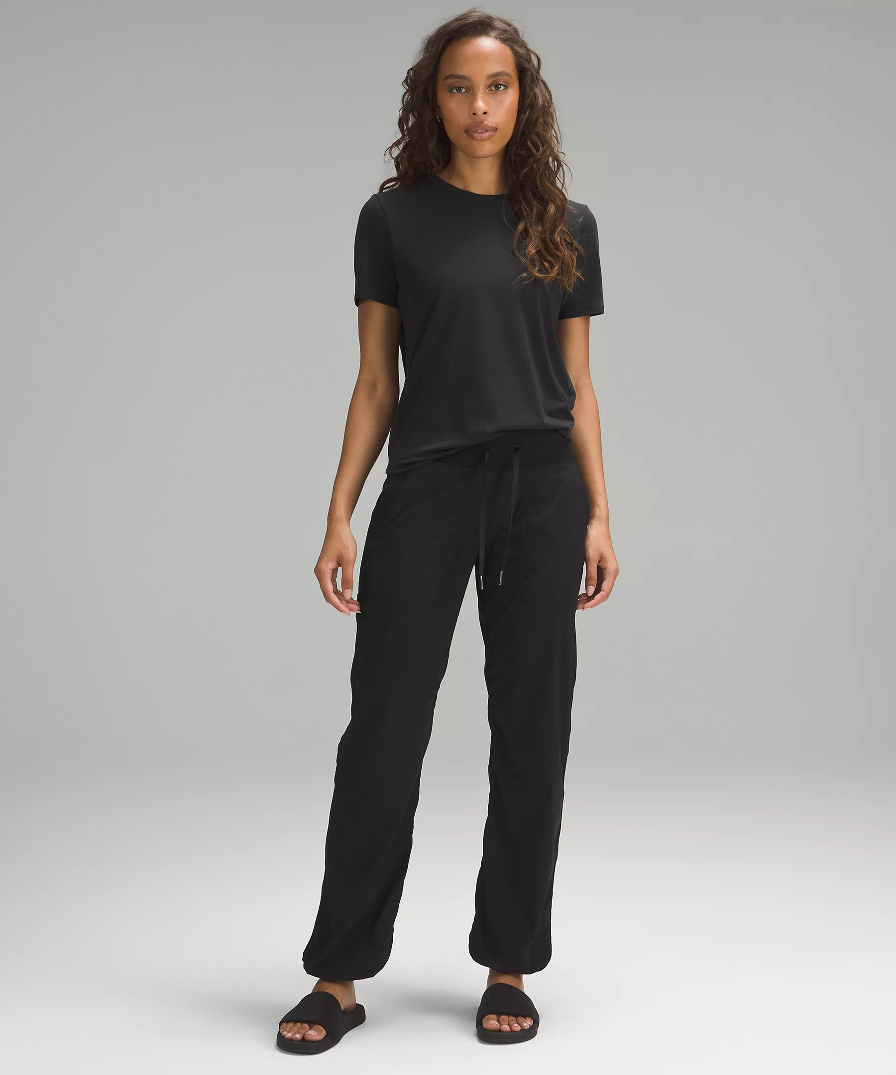 Love Curved-Hem Crewneck T-Shirt | Women's Short Sleeve Shirts & Tee's | lululemon | Lululemon (US)