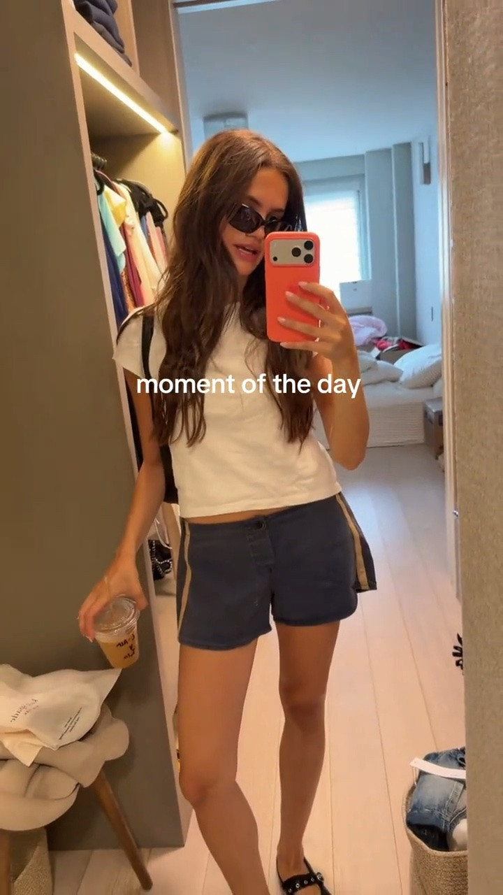 Obsessed with these shorts! They're vintage and unbranded so I'll link a similar pair!

#LTKdayinmylife #LTKgrwm #LTKootd