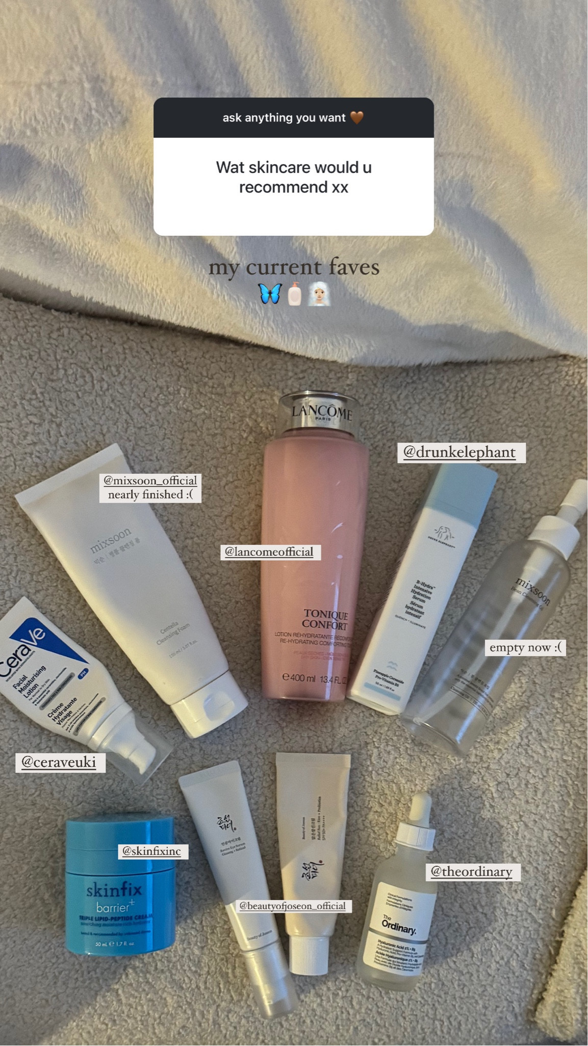 my current skincare favourites 🤍🫧🛁

#LTKbeauty #LTKskincare #LTKgrwm