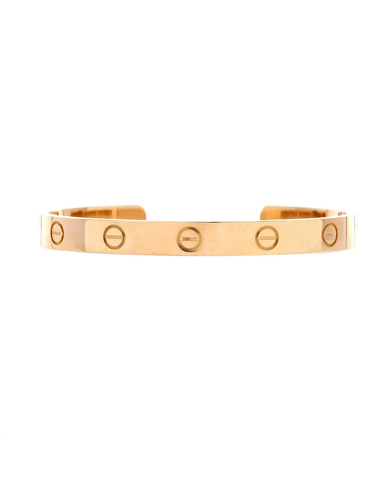 Pre-Owned Cartier Love Cuff Bracelet 18K Gold | Bloomingdale's (US)