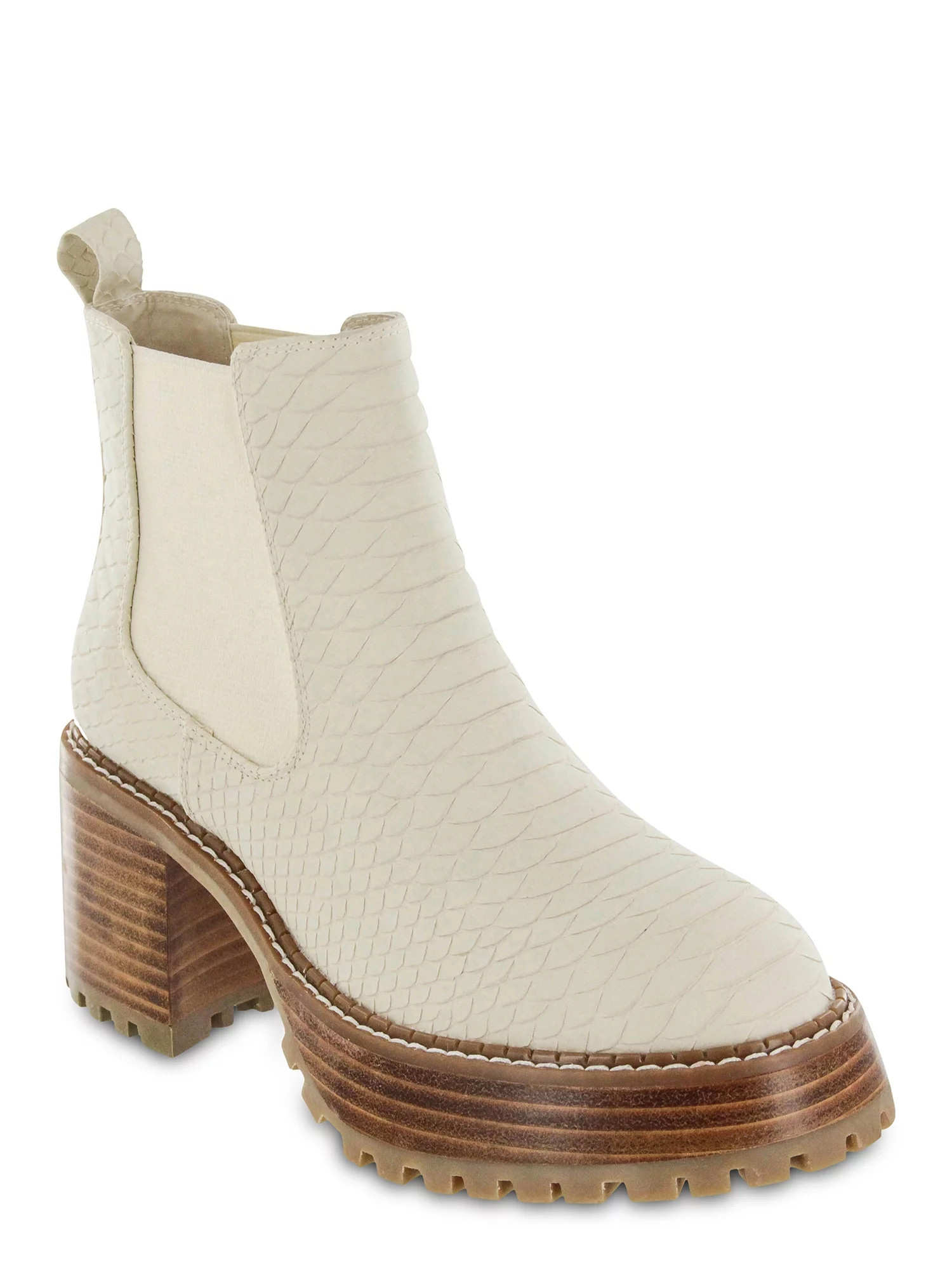 ELOQUII Elements Women's Wide Width Platform Chelsea Boot | Walmart (US)