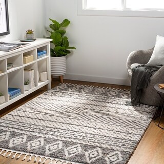 Lebedev Global Boho Area Rug - 7'10" x 10' - Yellow/Grey | Bed Bath & Beyond
