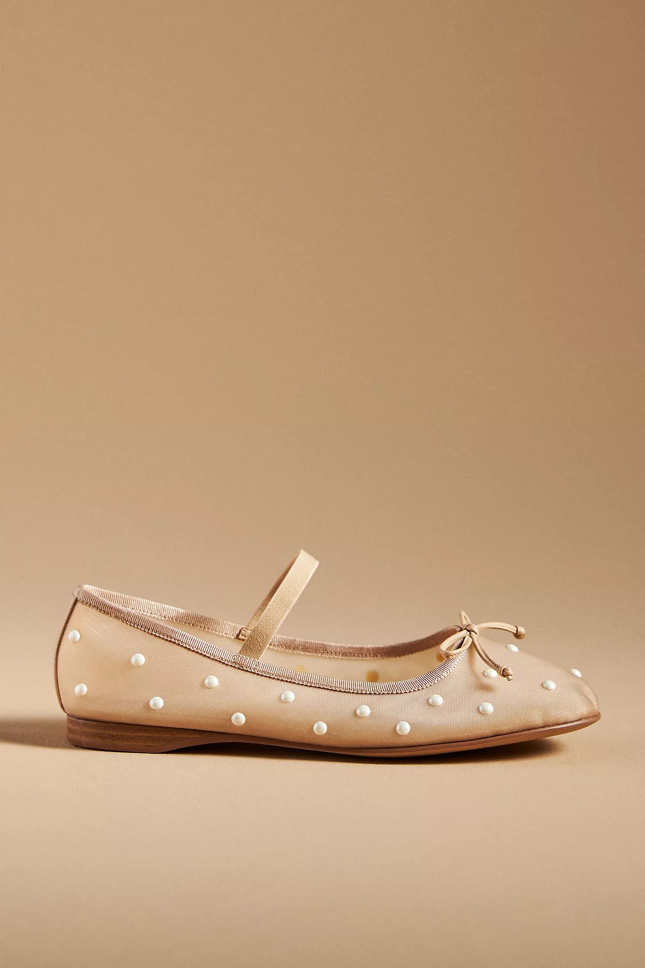 Jeffrey Campbell Pearl Mesh Flats | Anthropologie (US)