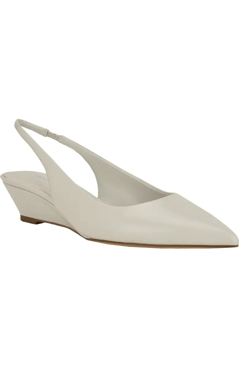 Mavalyn Slingback Pointed Toe Wedge Pump (Women) | Nordstrom