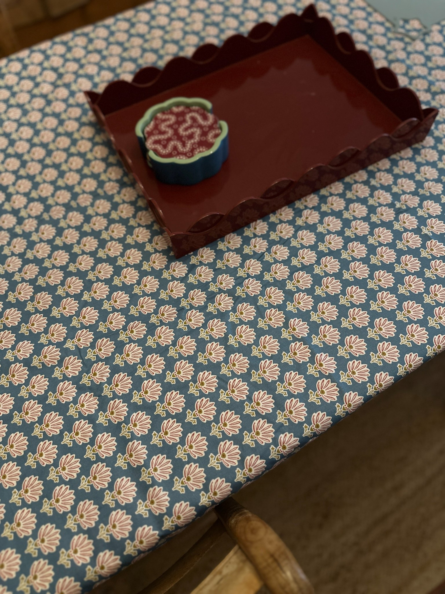 Lots of lovely tablecloths at the moment ✨