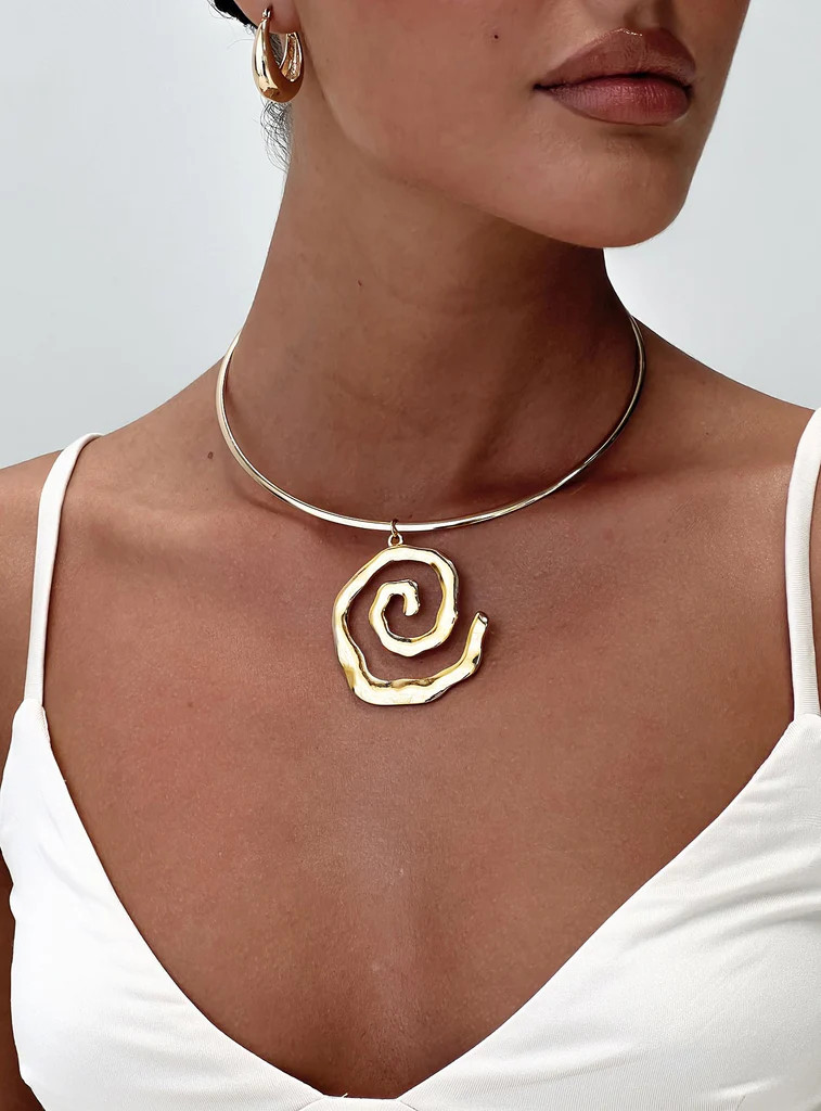 Ursula Necklace Gold | Princess Polly US