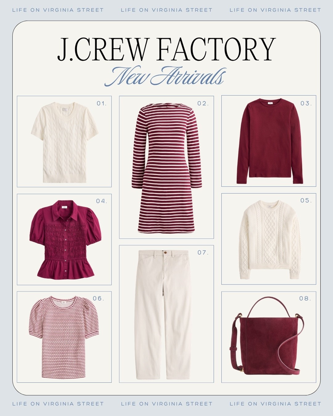 JCrew factory new arrivals! 👏

j crew factory, jcrew factory, j crew factory new arrivals, jcrew factory new arrivals, j crew factory fall, j crew factory fall fashion, j crew factory fall new arrivals, j crew factory women, fall new arrivals, fall fashion, fall outfits, fall outfit ideas, fall wardrobe, fall capsule wardrobe, fall transition outfits, classic fall style, preppy fall style, polished casual, modern classic style, affordable fashion, elevated basics, fall workwear, business casual, office outfits, fall sweaters, cardigan sweater, crewneck sweater, striped sweater, sweater shell, fall tops, striped button down, poplin shirt, rugby shirt, long sleeve tee, smocked top, fall dresses, midi dress, smocked midi dress, fall jeans, wide leg jeans, bootcut jeans, dark wash jeans, fall pants, wide leg pants, Lizzie wide leg pants, fall skirts, fall jackets, blazer, loafers, ballet flats, fall shoes, leather handbag, suede handbag, fall accessories, stripes, polka dots, gingham, plaid, animal print, chocolate brown outfit, vintage burgundy, dark green outfit, navy outfit, neutral fall outfit, fall layering, wardrobe staples, classic preppy style, women over 30 style, women over 40 style, tall friendly fashion, petite friendly fashion, affordable workwear, polished fall outfits, everyday fall outfits

#LTKootd #LTKgrwm