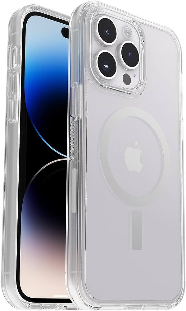 OtterBox iPhone 14 Pro Max (ONLY) Symmetry Series+ Case - CLEAR , ultra-sleek, snaps to MagSafe, ... | Amazon (US)