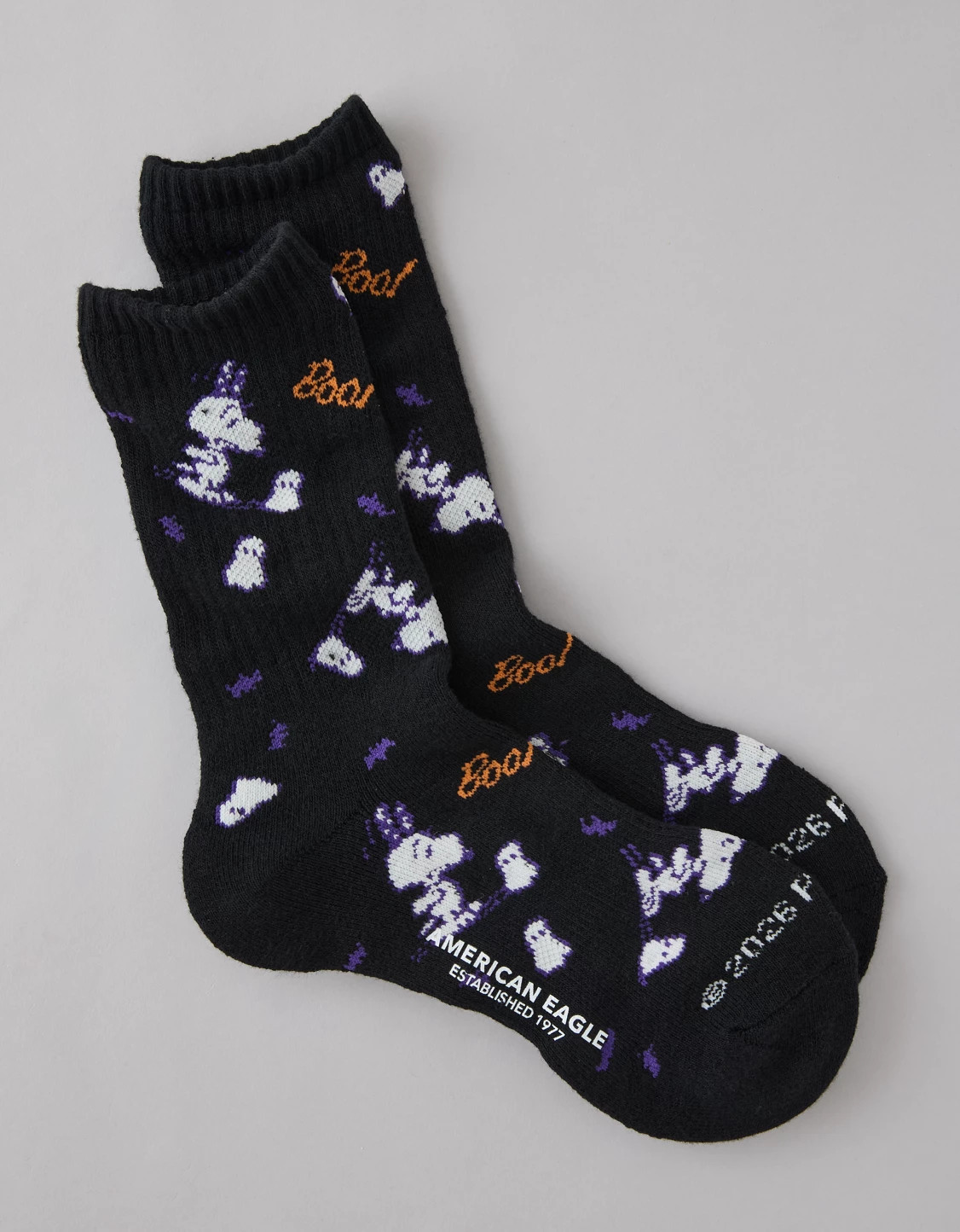AE Snoopy Halloween Crew Socks | American Eagle Outfitters (US & CA)