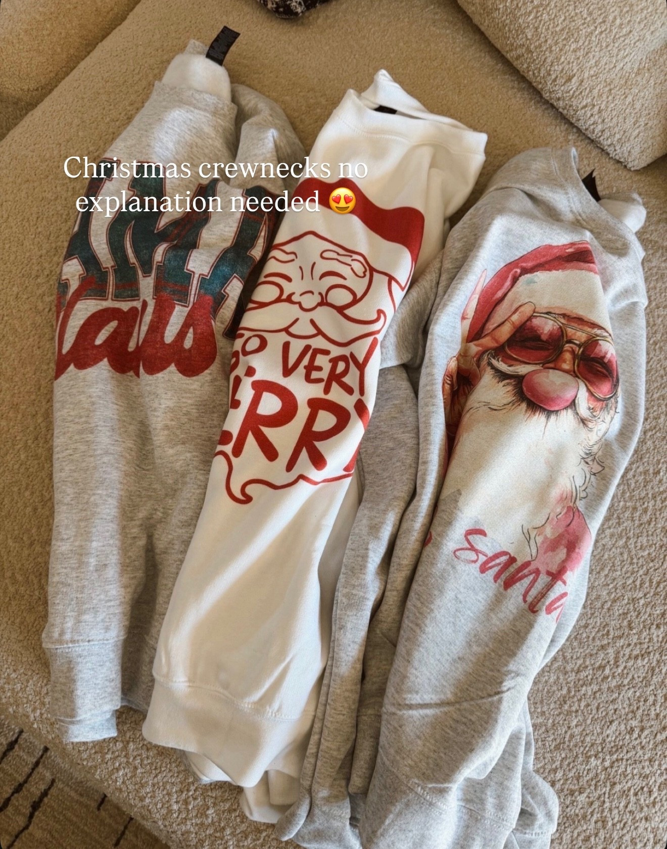 Holiday crewnecks 🎅🏼

#LTKHoliday #LTKGiftGuide #LTKSeasonal