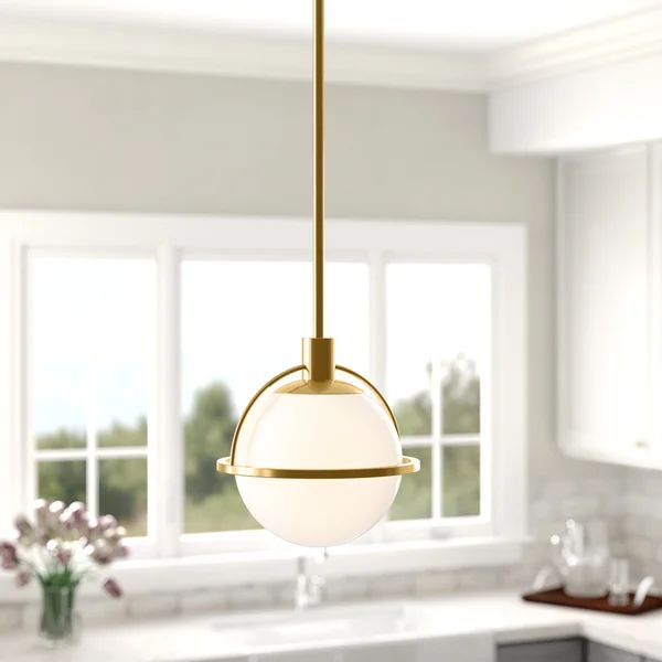 Killingsworth 1 - Light Single Globe Pendant | Wayfair North America
