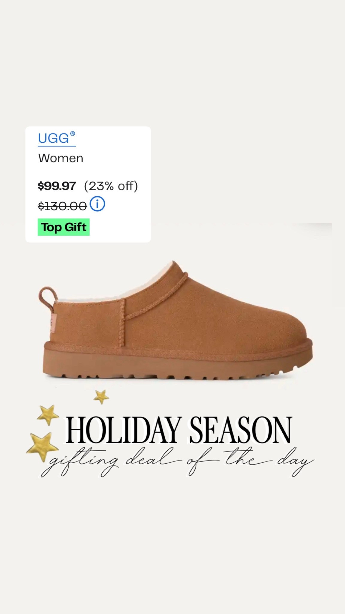 Ugg holiday sale! Teen gift, tween gift Ugg sale

#LTKHoliday #LTKFindsUnder100 #LTKSaleAlert