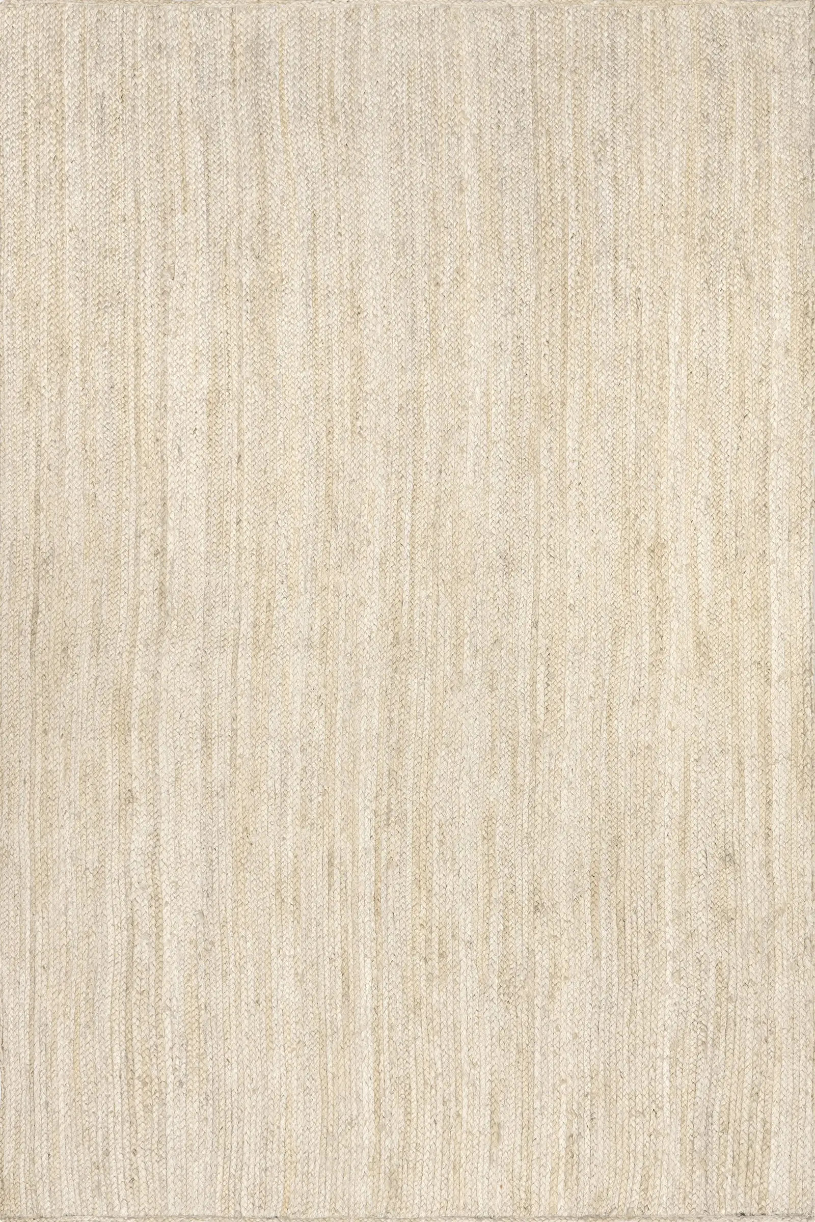 Jute Braided Rug | Off White | Rugs USA