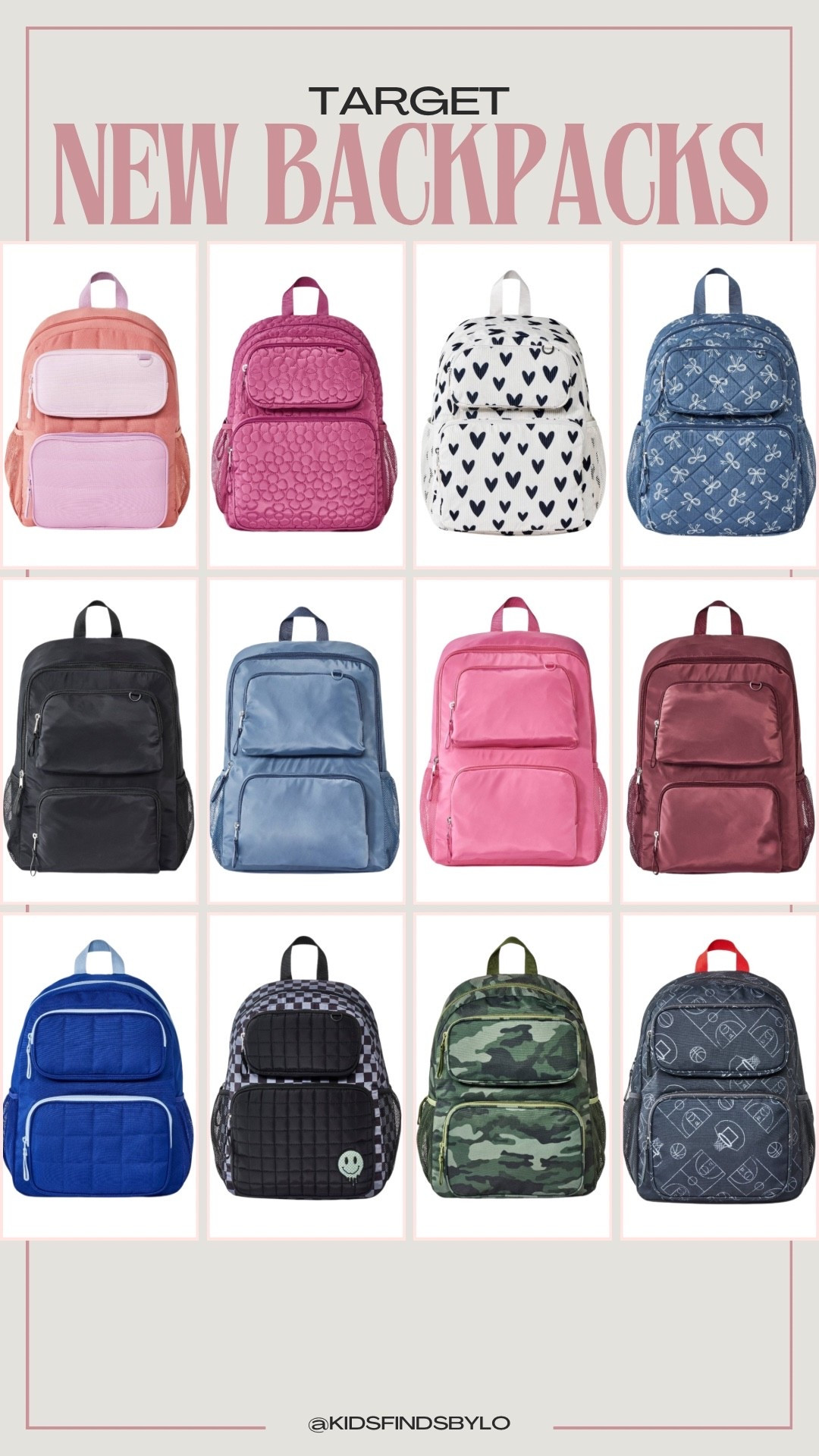New Target backpacks for school! Love these cute designs!! And they’re very affordable! 

#LTKFamily #LTKHome #LTKKids