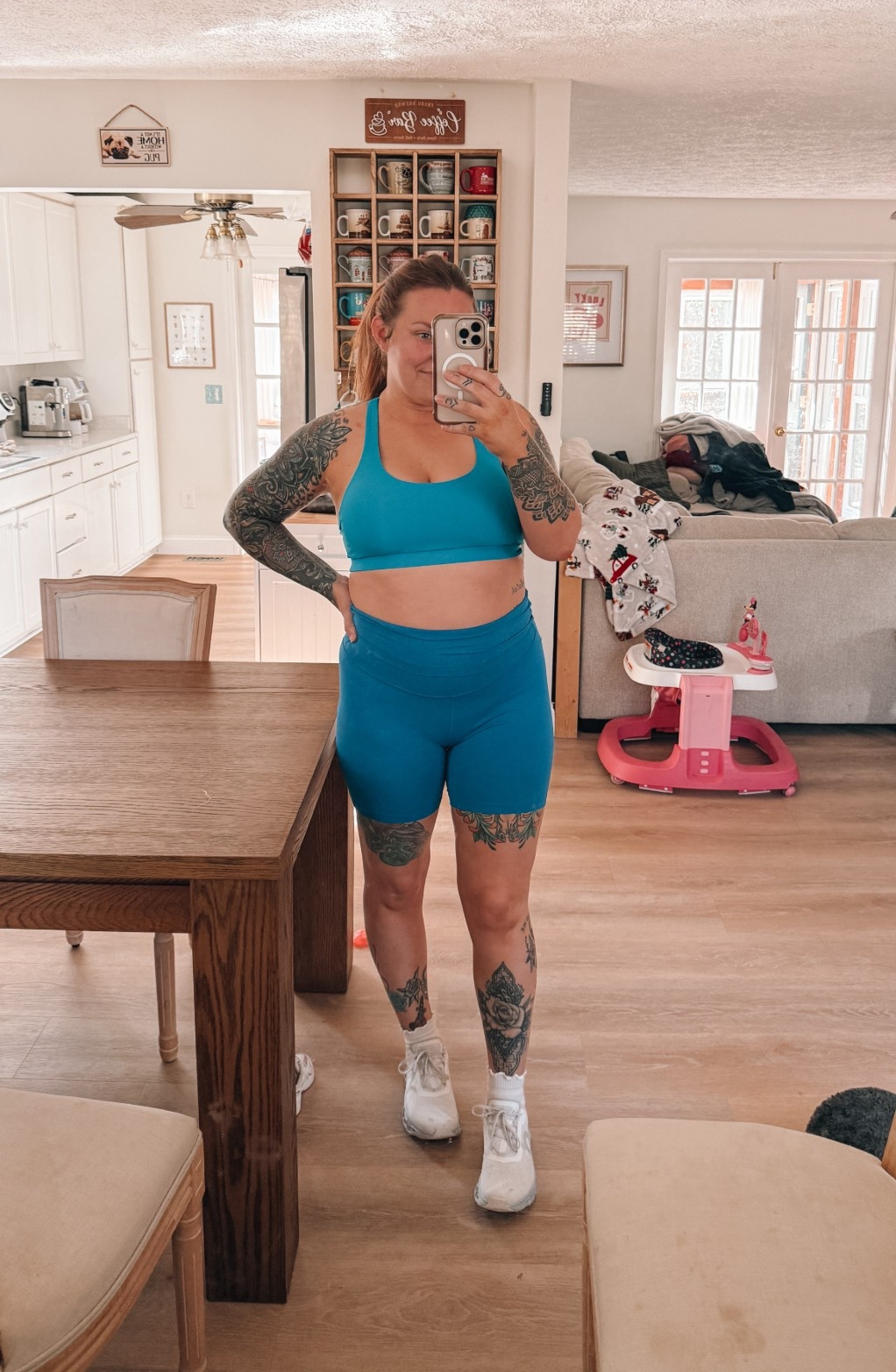 My favorite work out gear 🦋💙🩵

#LTKfitnessgoals #LTKootd #LTKFindsUnder50