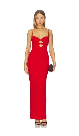 New Muse Gown in Red | Revolve Clothing (Global)