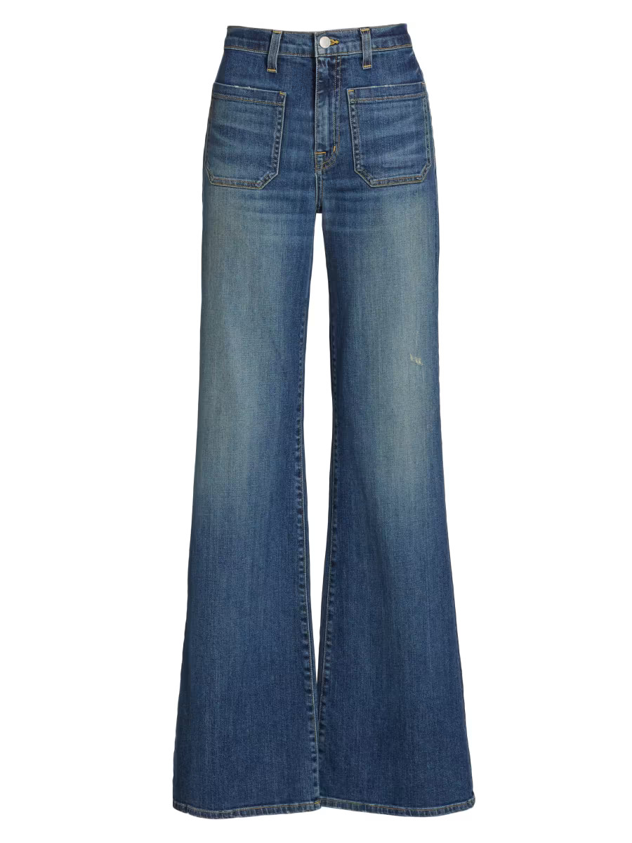 Florence High-Rise Boot-Cut Jeans | Saks Fifth Avenue
